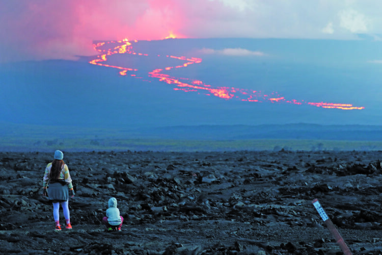 Hawaii volcano eruption has some on alert, draws onlookers | News
